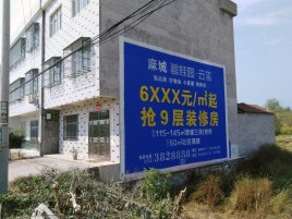慈溪墙体广告质量分析