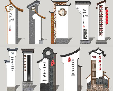 慈溪美丽乡村标识标牌有哪些分类？