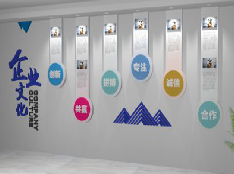慈溪企业文化墙需要传递什么办公文化？